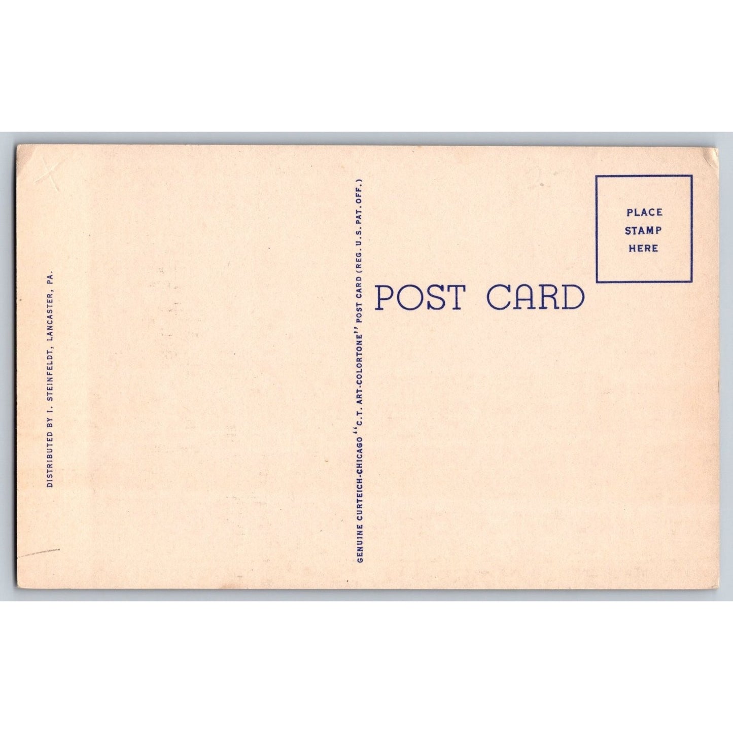 Lancaster PA Pennsylvania McCaskey High School Linen Postcard Curt Teich