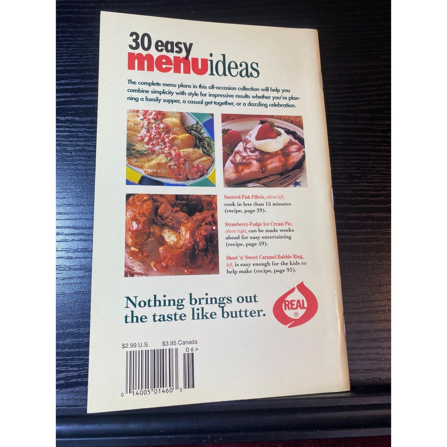 Better Homes & Gardens Cooking Tips Seasonal Everyday Meals Cookbook Booklet 85