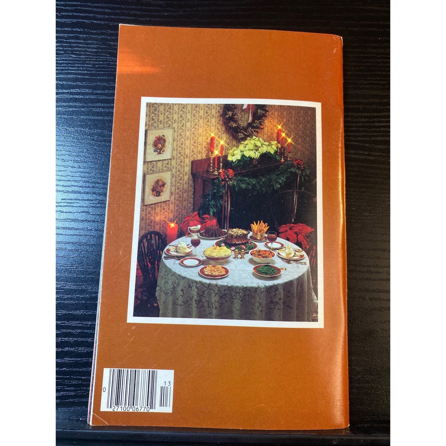 Pillsbury Festive Holiday Recipes Cookbook Booklet 1981 Holiday Menu Cookies Candies Bars