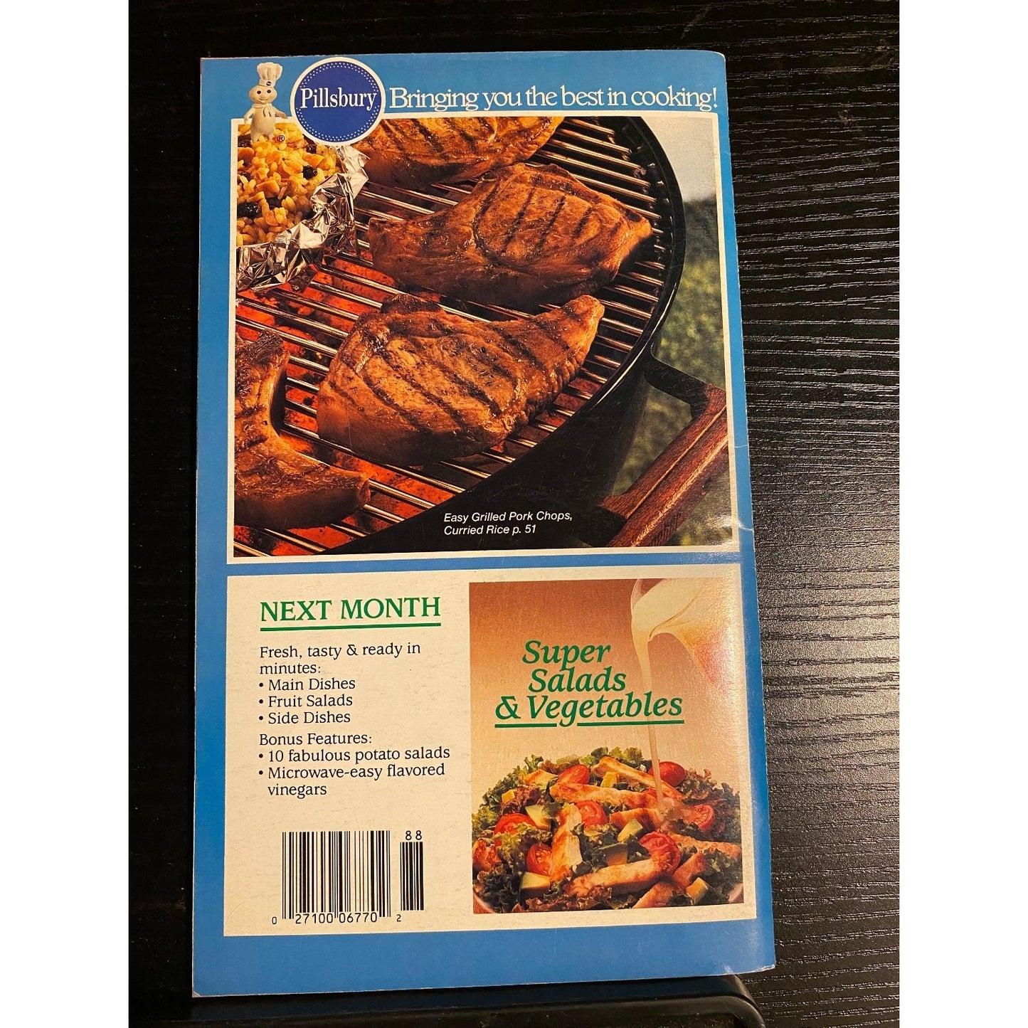 Pillsbury Classic Cookbook Booklet #88 1988 Fun Summer Foods Recipe