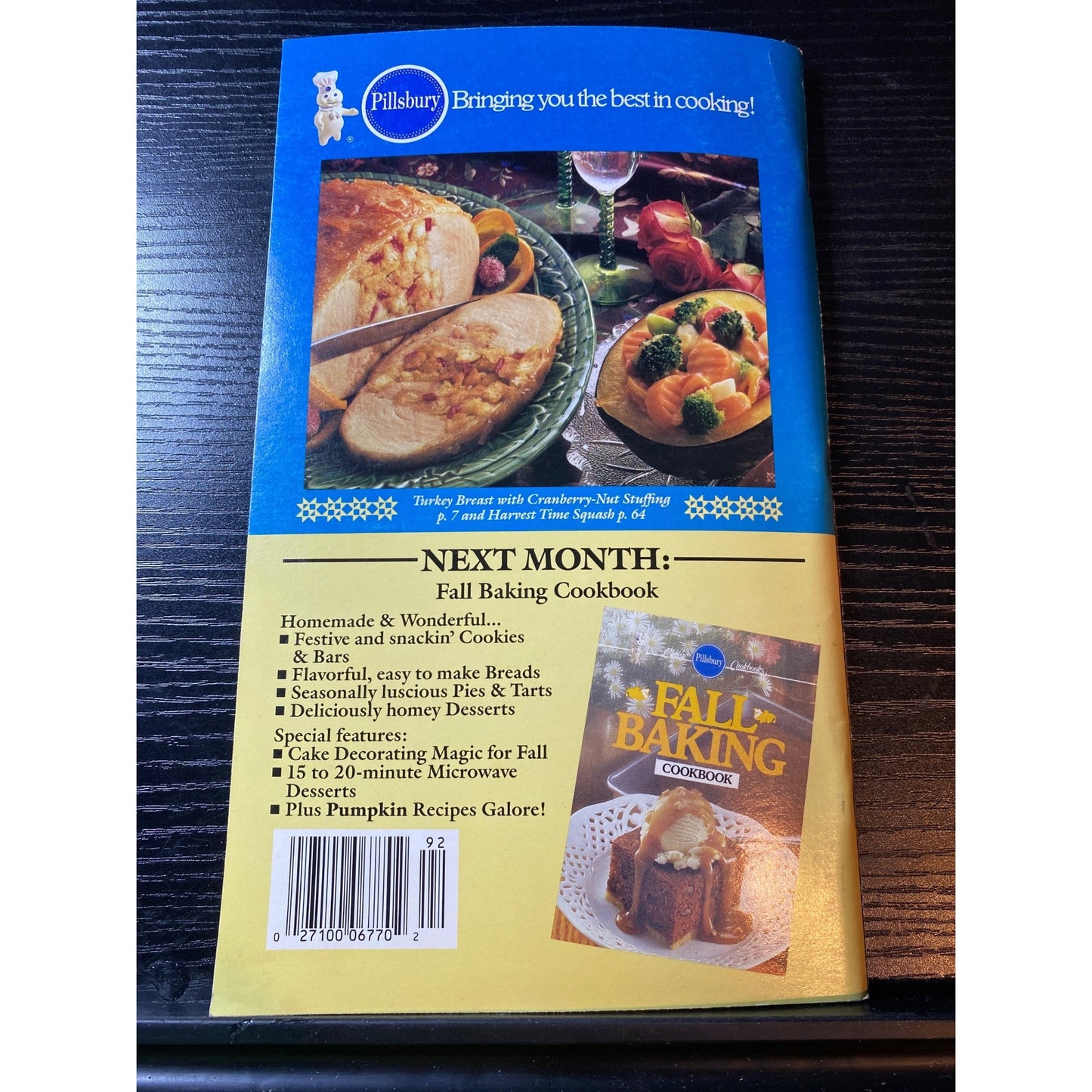 Pillsbury Classic #92 Country American Cooking Cookbook 1988 Booklet