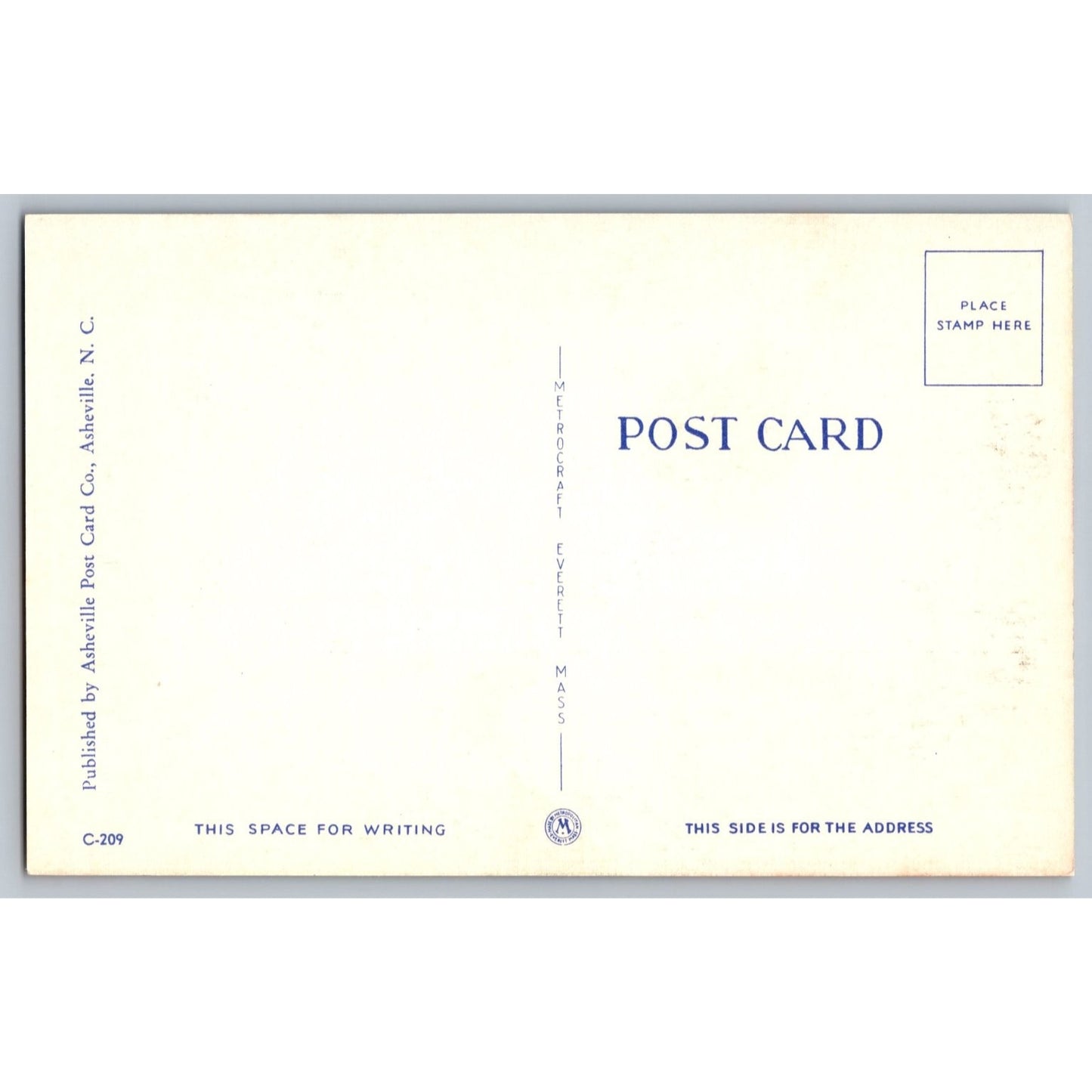 Comic Linen Postcard Boy Ain't Nature Grand Asheville Post Card Co Unused