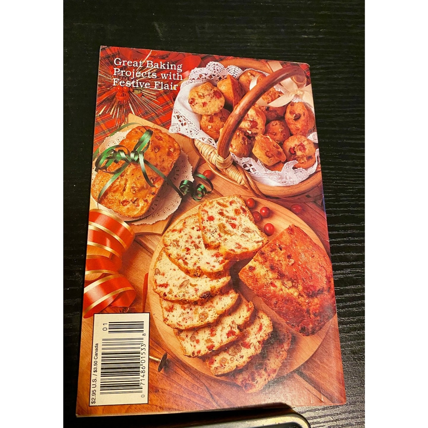 Country Kitchen Cookbook Booklet Christmas 1994 Holiday Recipes GCR Publishing