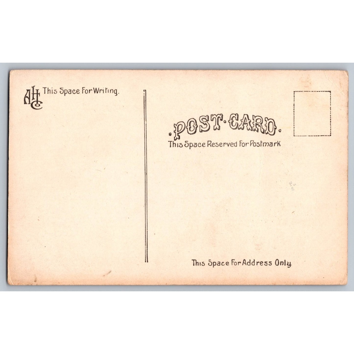 Chicago IL Illinois Merchants Loan & Trust Co Bank Building Divided Postcard