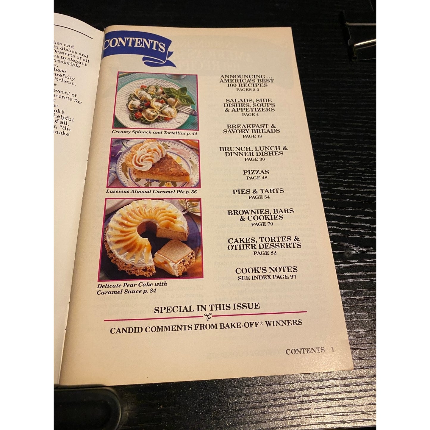 Pillsbury Classic Cookbook Booklet 1990 Bake-Off 34th Contest Prizewinning