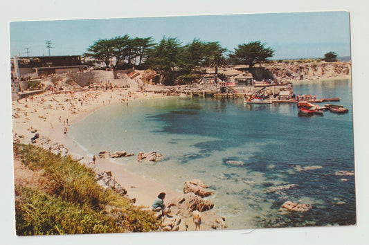 Postcard CA California Monterey Pacific Grove Beach Chrome Unused