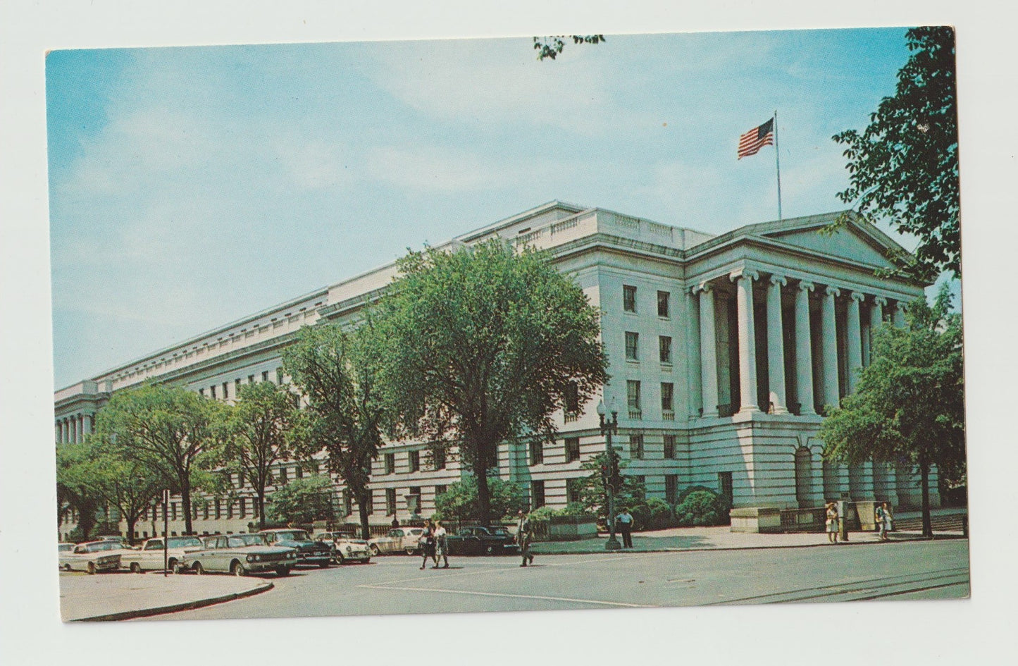 Postcard DC Washington House Office Capitol Hill 1962 Chrome Unused