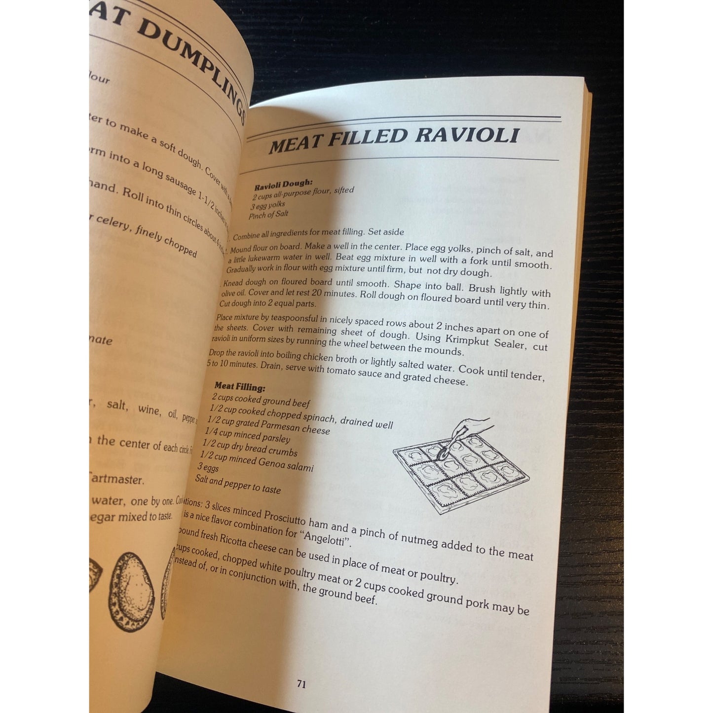 Pasta Pies And Pastries Tart Cookbook Ursula Kaiser Kalkus-Hirco Tool Guide