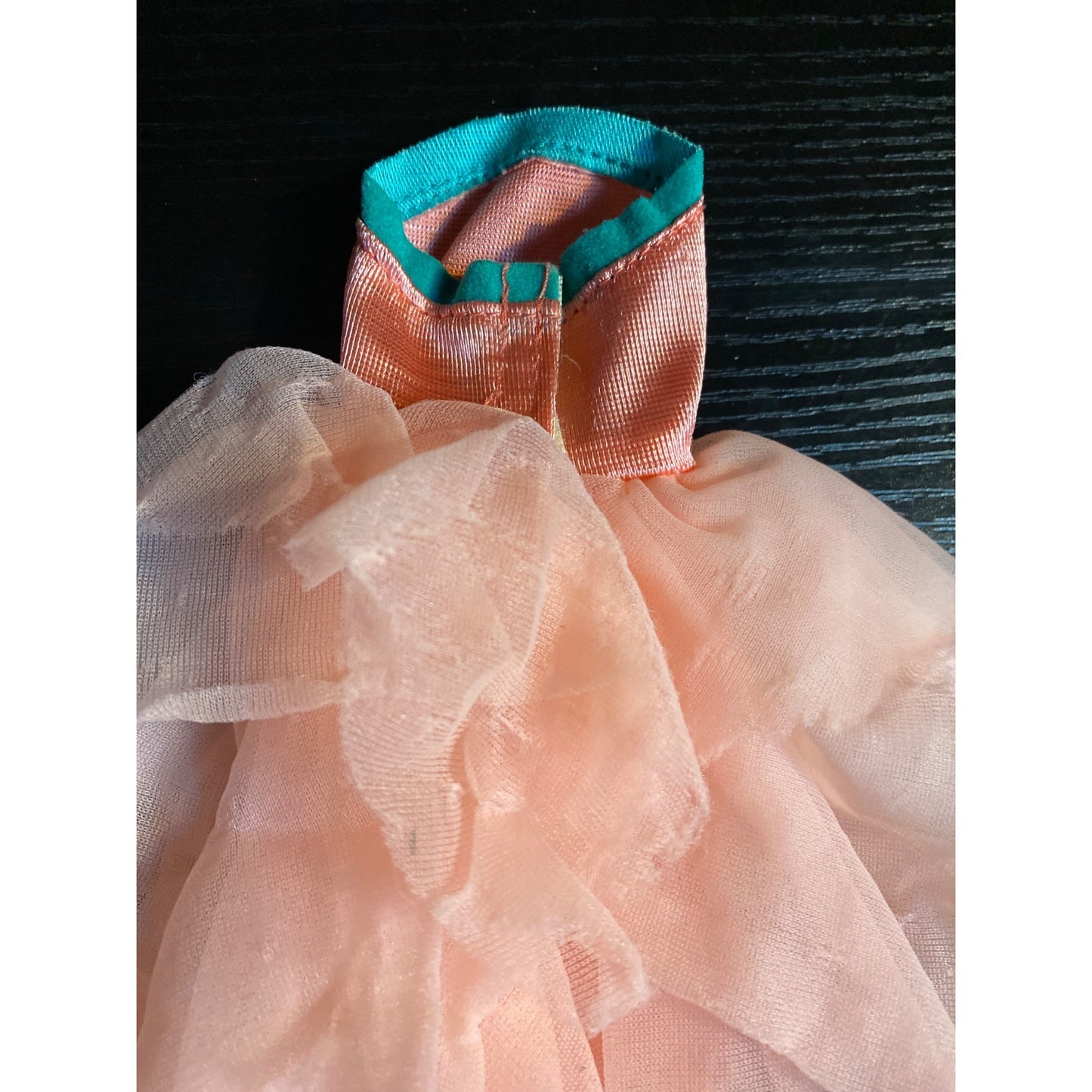 Barbie Fashion 720-4 Fantasy Fashion Gift Set Peach Dress 1989 Vintage