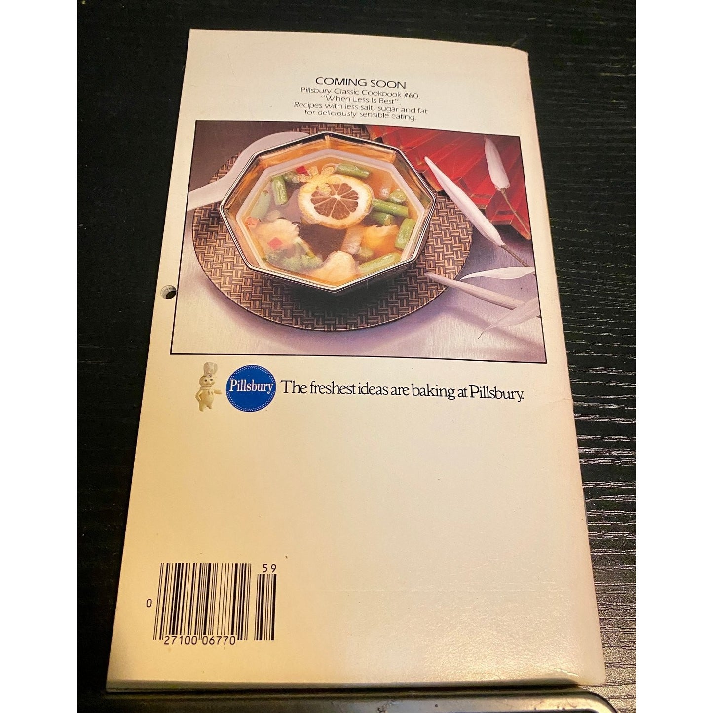 Pillsbury Cookbook Booklet Calendar Issue 1986 Classics of the Month Recipes