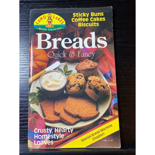Land O Lakes Recipe Collection Bread 1993 Cookbook Booklet Vol. 7