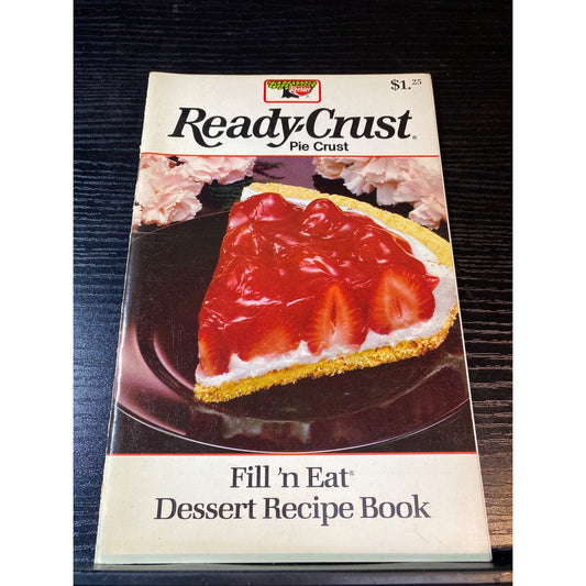 Keebler Ready Crust Fill N Eat Dessert Recipe 1970s Cookbook Booklet