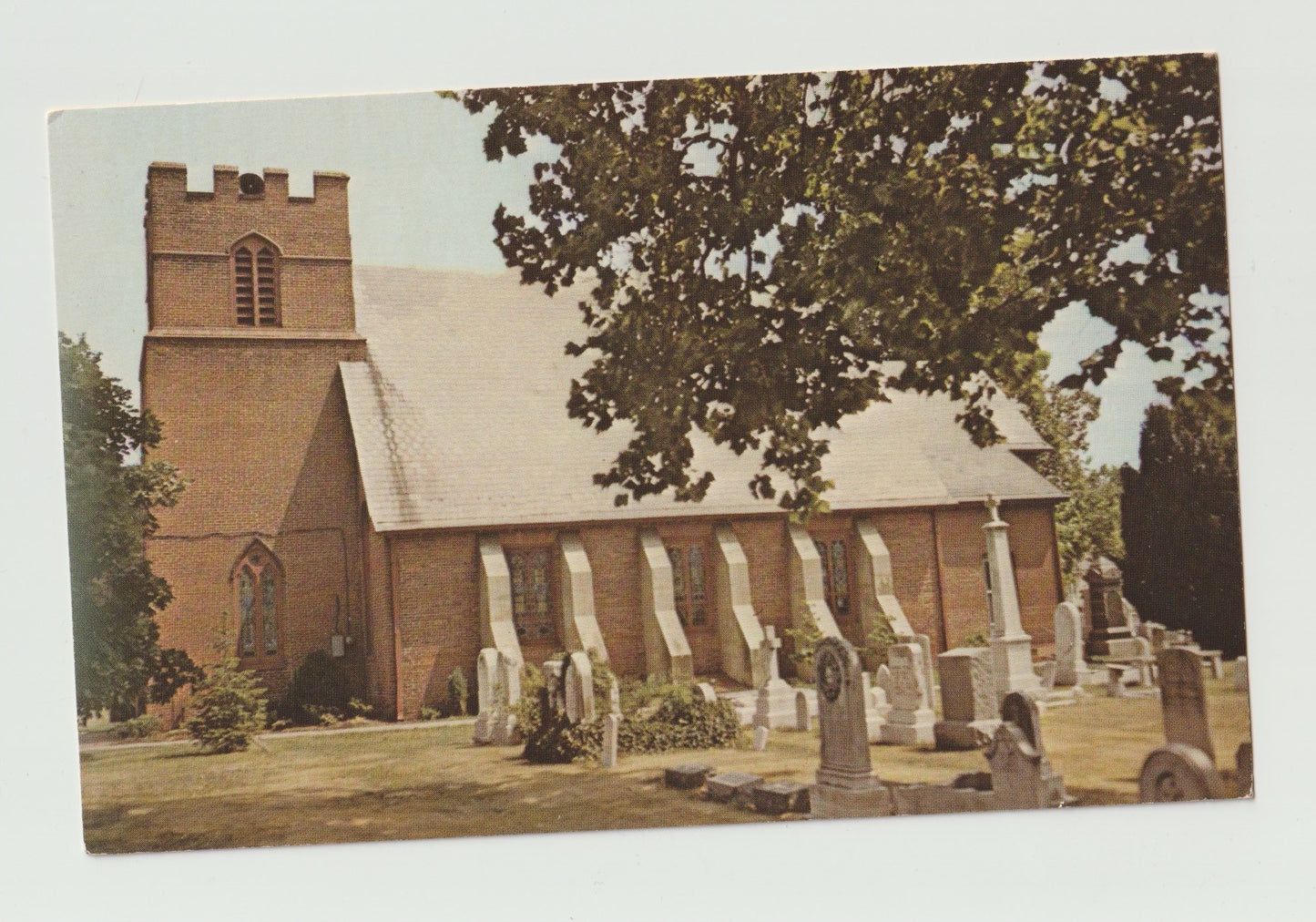 Postcard DE Delaware Seaford St Stephen's Episcopal Church Chrome Unused