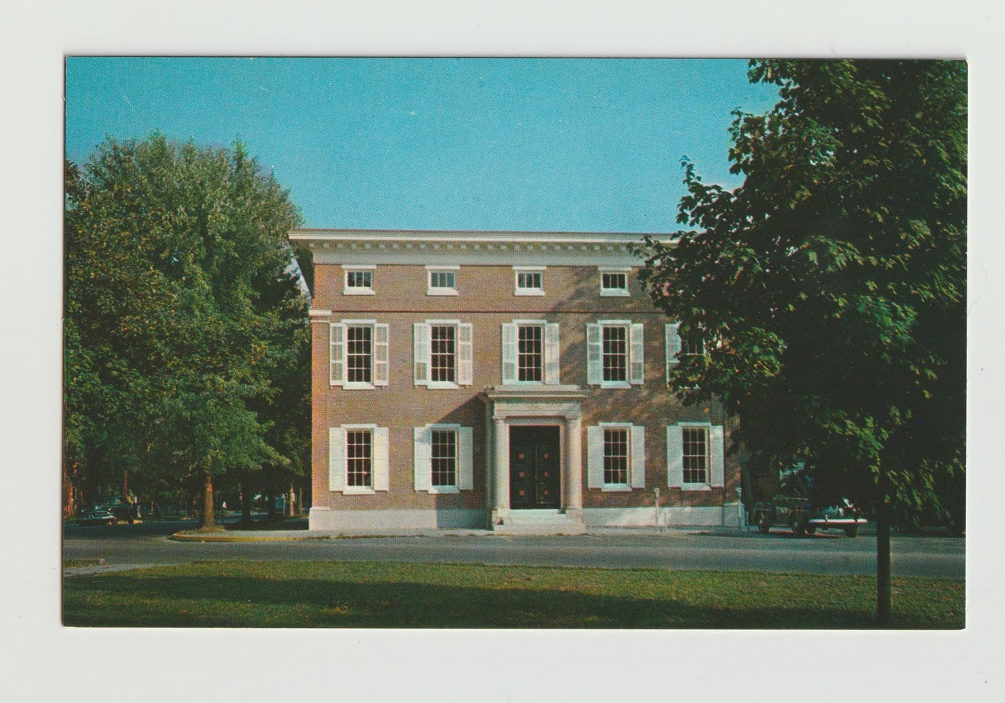 Postcard DE Delaware Georgetown Farmers Bank of the State Chrome Unused