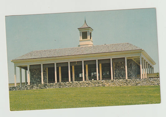 Postcard GA Georgia Stone Mountain Memorial Hall Chrome Unused