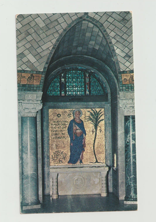 Postcard DC Washington Chapel & Altar National Shrine Immaculate 1955 Unused