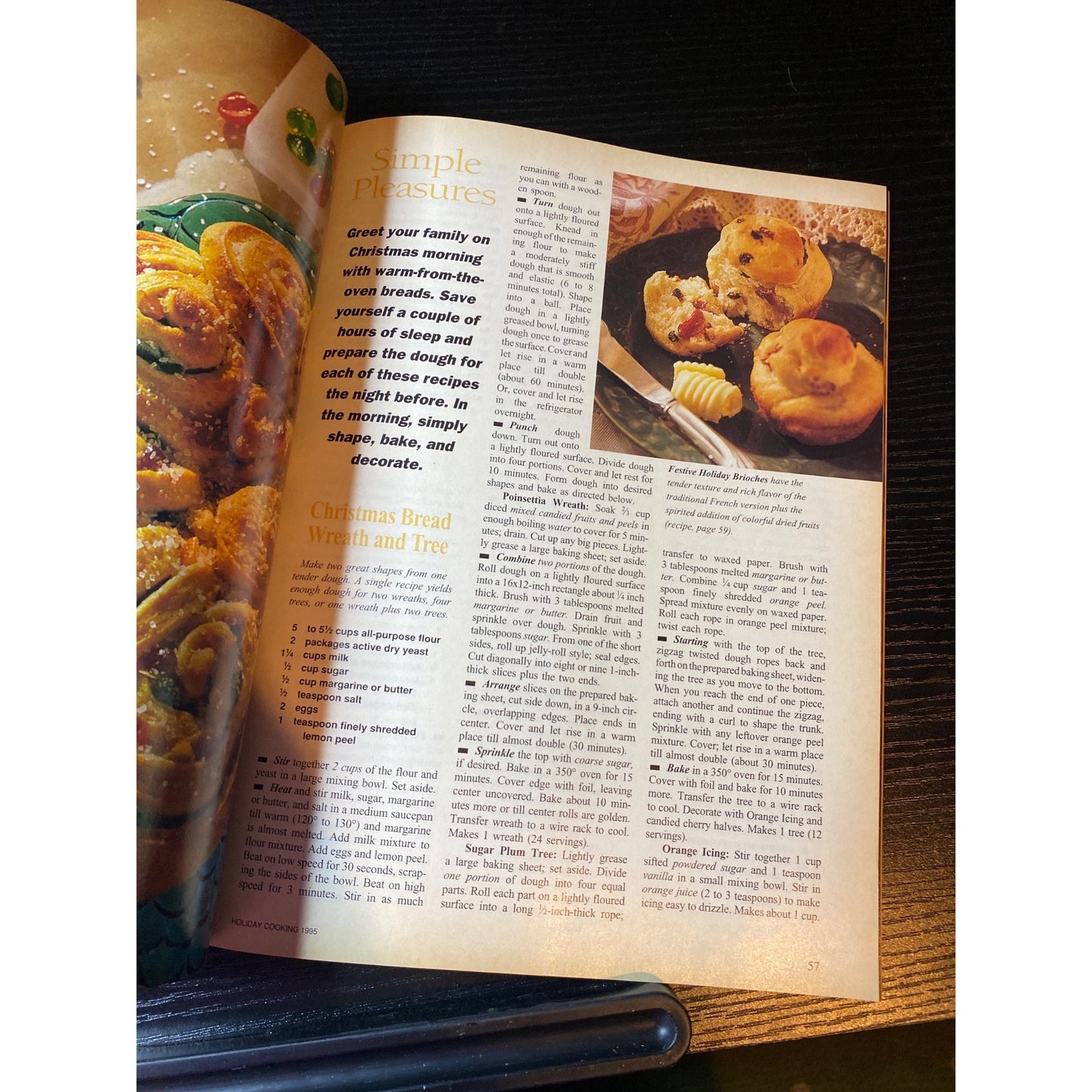 Better Homes And Gardens Holiday Cooking Magazine 1995 Special Recipes Edition
