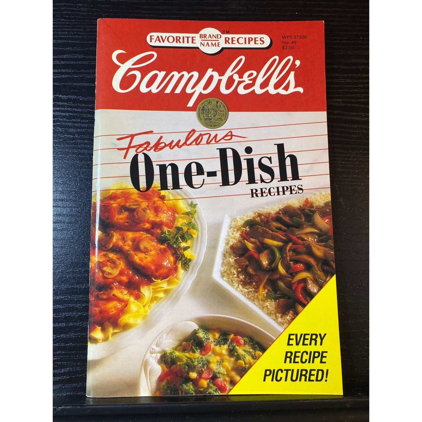 Campbells Fabulous One-Dish Recipes Cookbook Booklet 1992 Every Recipe Pictured