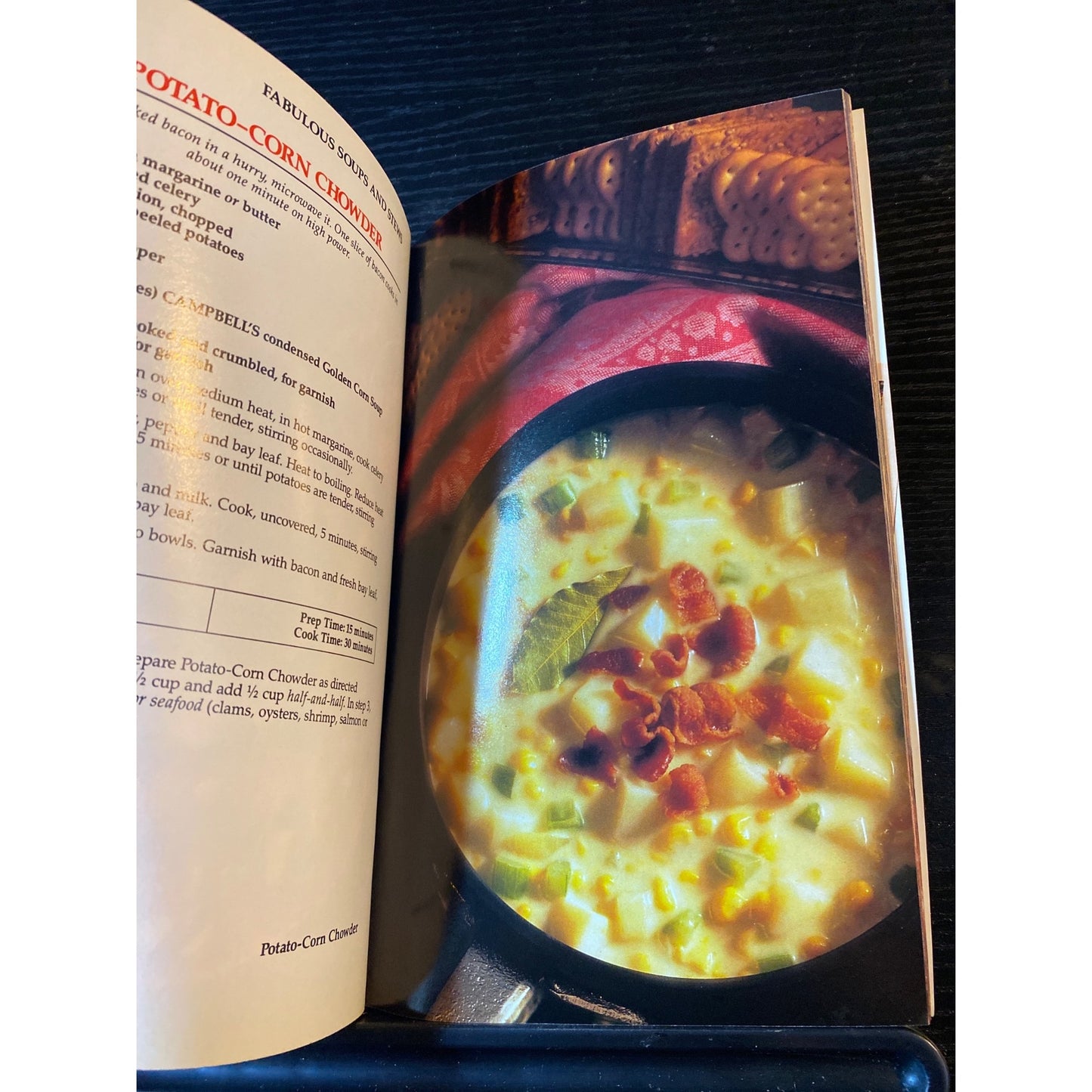 Campbells Fabulous One-Dish Recipes Cookbook Booklet 1992 Every Recipe Pictured