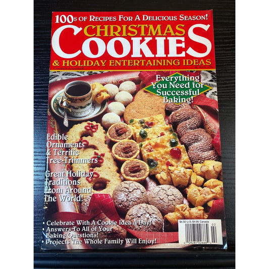 Country Accents Magazine 1996 Christmas Cookies Holiday Recipes Festive Baking