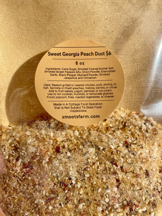 Sweet Georgia Peach Dust 8oz