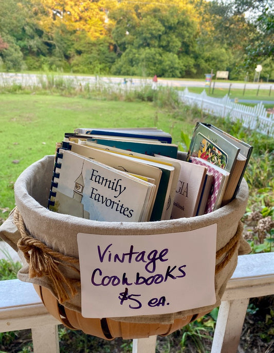 Cookbooks - Vintage Spiral Bound