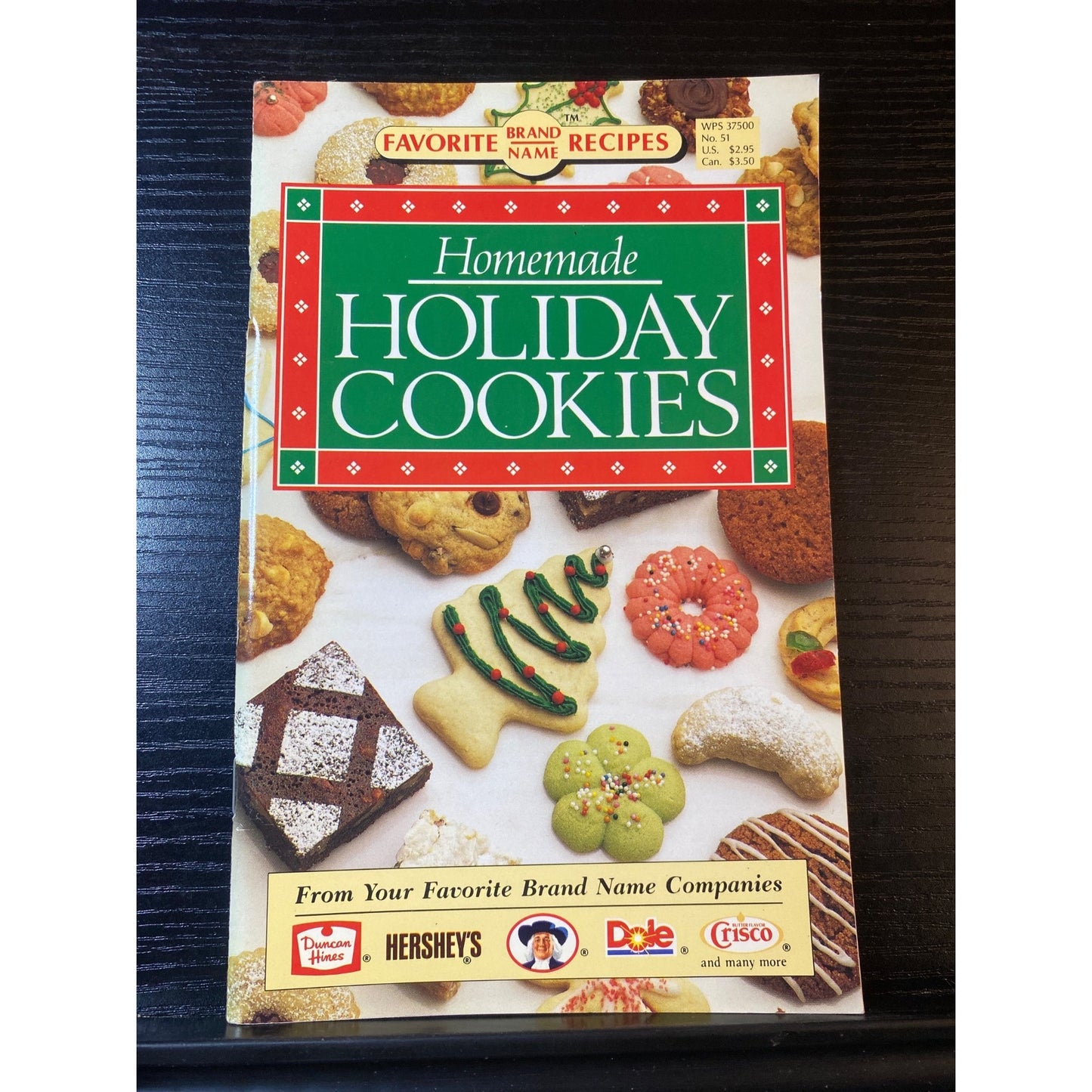 Favorite Brand Name Recipes Cookbook Booklet Homemade Holiday Cookies