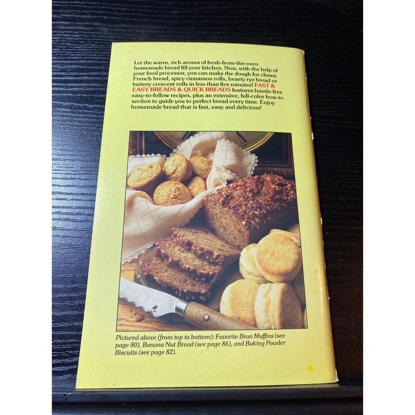 Favorite Recipes Fast & Easy Breads Quick Breads Food Processor Cookbook No 16