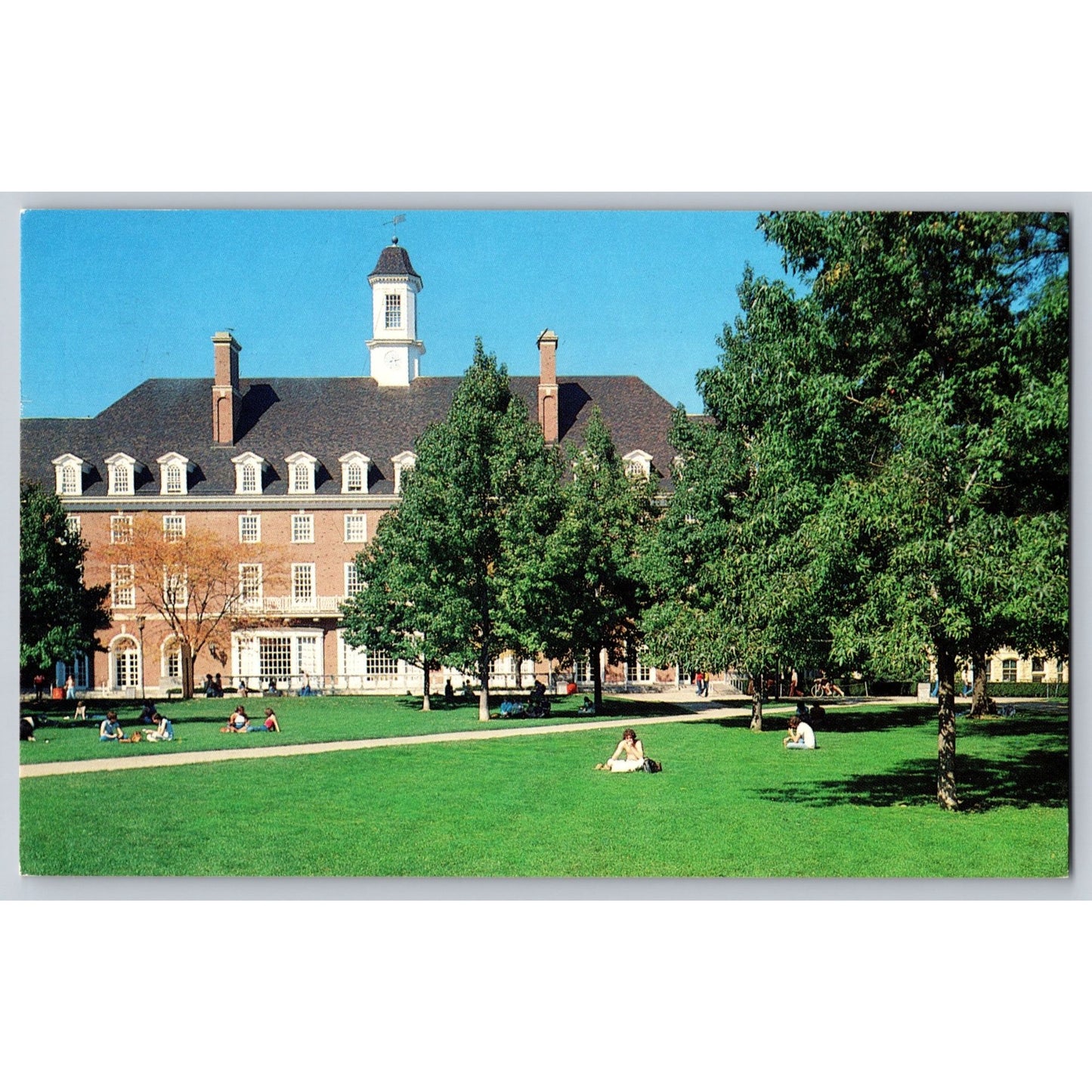 Champaign Urbana IL Illinois University Of Illinois Illini Union Chrome Postcard