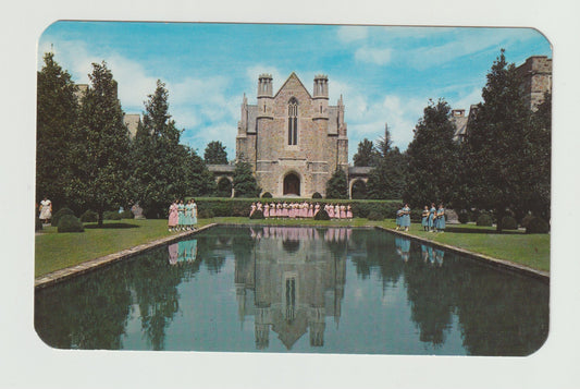 Postcard GA Georgia Mount Berry Martha Berry School for Girls Chrome Unused