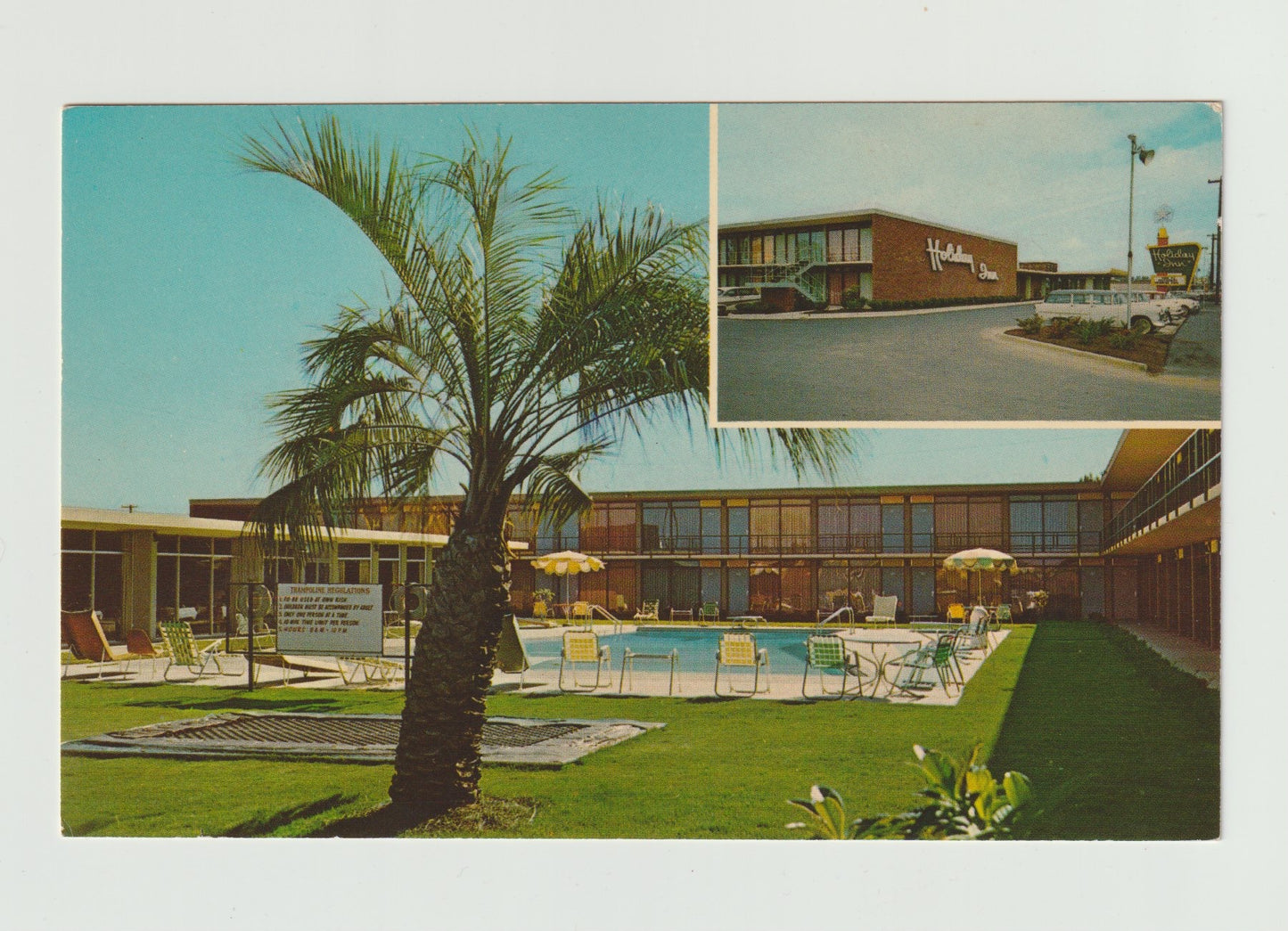 Postcard GA Georgia Columbus Holiday Inn Chrome Unused