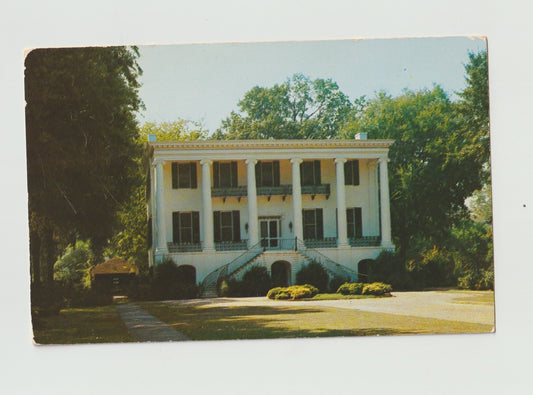 Postcard AL Alabama Tuscaloosa University of Alabama Presidents Mansion Unused