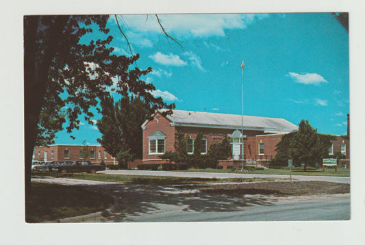 Postcard IA Iowa Bloomfield Davis County Hospital Chrome 1960s