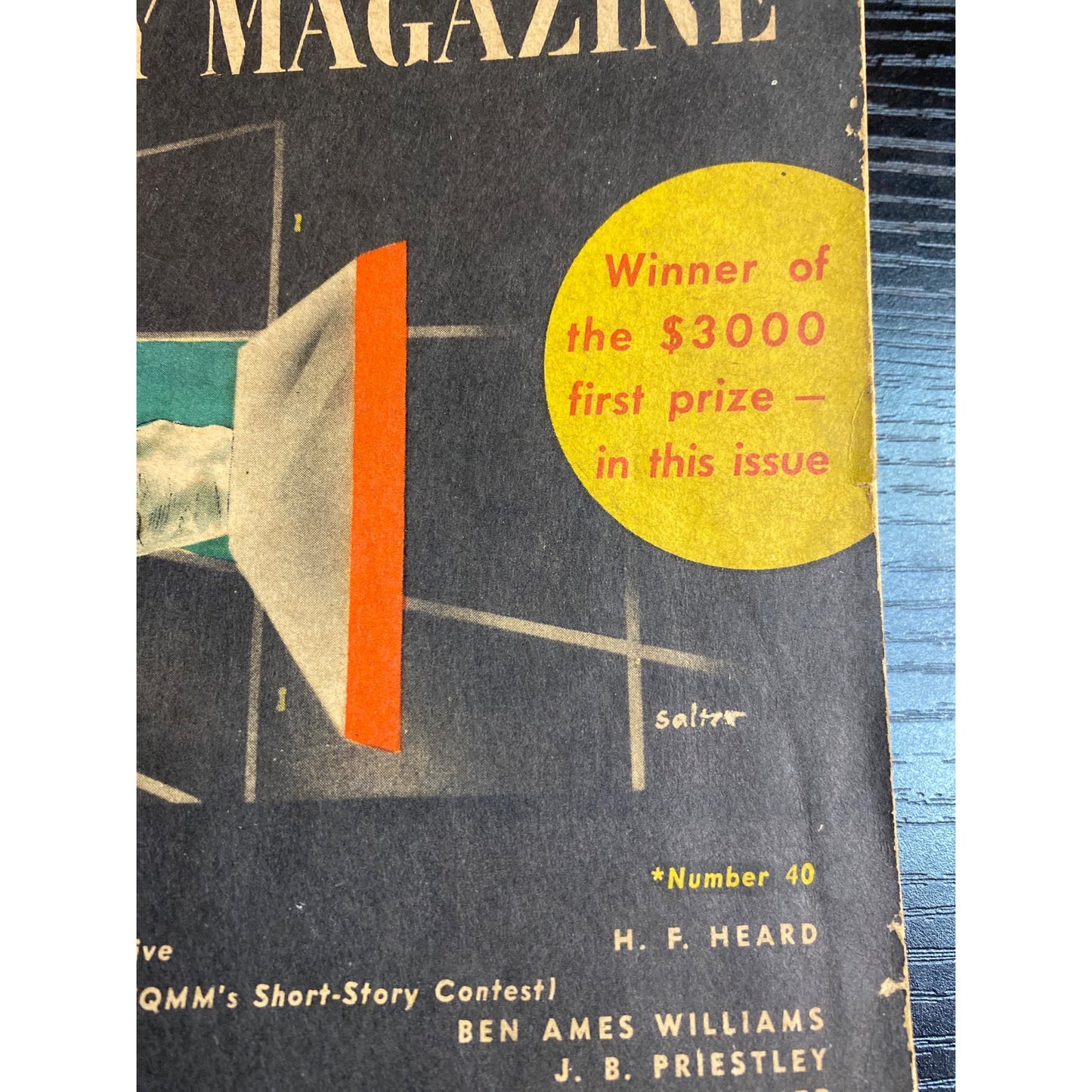 Ellery Queen's Mystery Magazine #40 1949 H.F. Heard Ben Ames Williams