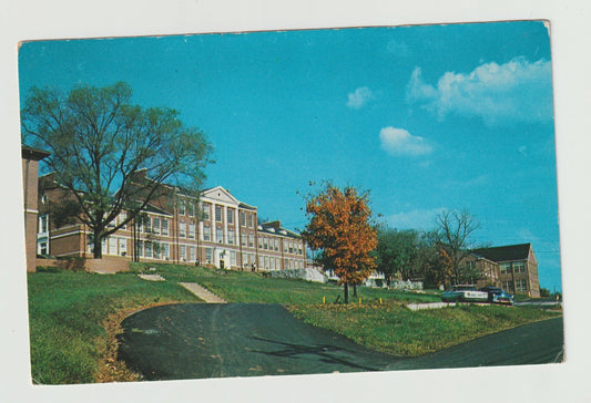 Postcard AL Alabama Normal A&M College Student Union Building Chrome Unused