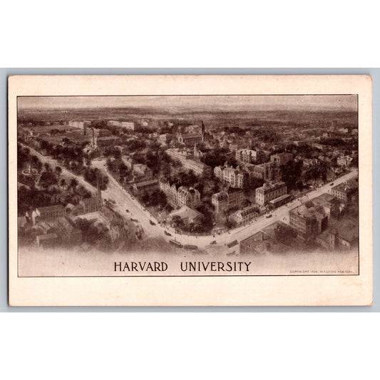 Cambridge MA Massachusetts Harvard University 1906 Divided Back Postcard Tichnor