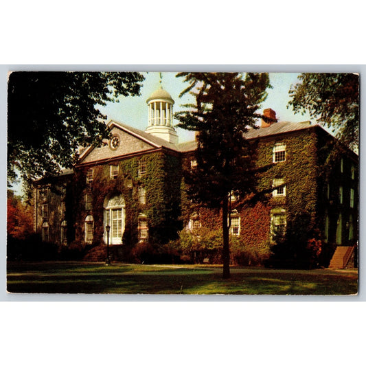 Carlisle PA Pennsylvania Dickinson College West College Chrome Postcard Unused