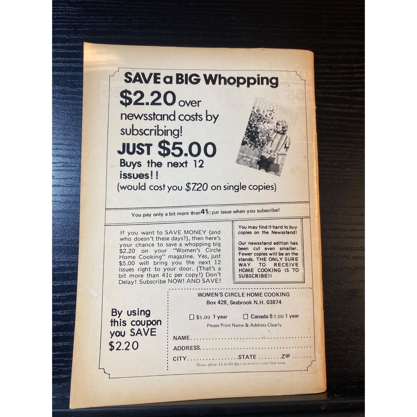 Womens Circle Home Cooking Magazine September 1980 Volume 8 Issue 9 Recipes & Tips