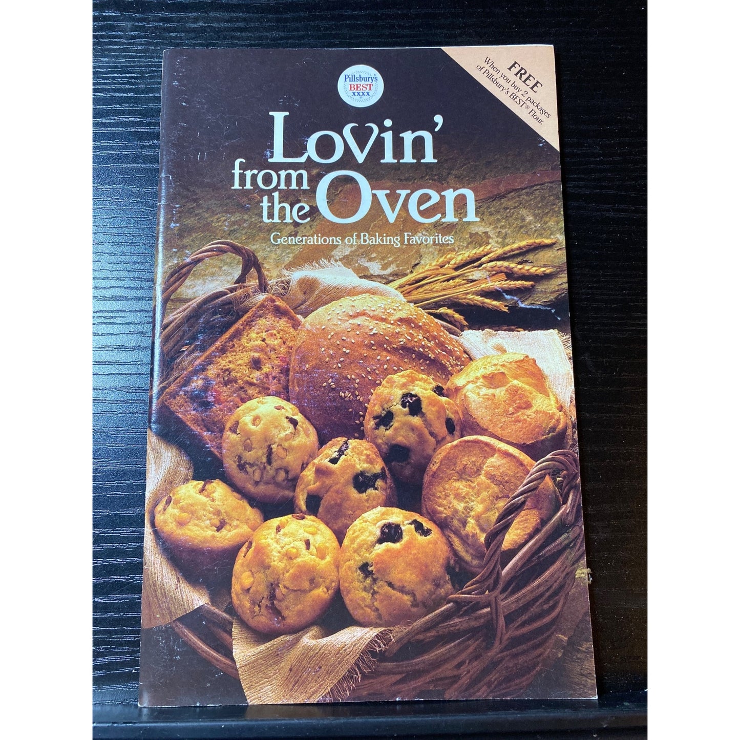 Pillsbury Lovin From The Oven Recipe Cookbook Booklet 1980s Baking Favorites