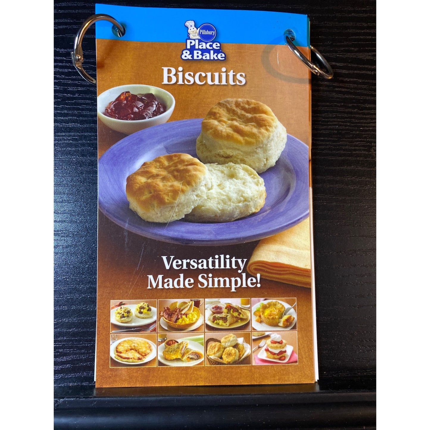 Pillsbury Place & Bake Recipe Card 2009 Set With Breakfast & Beyond Ideas