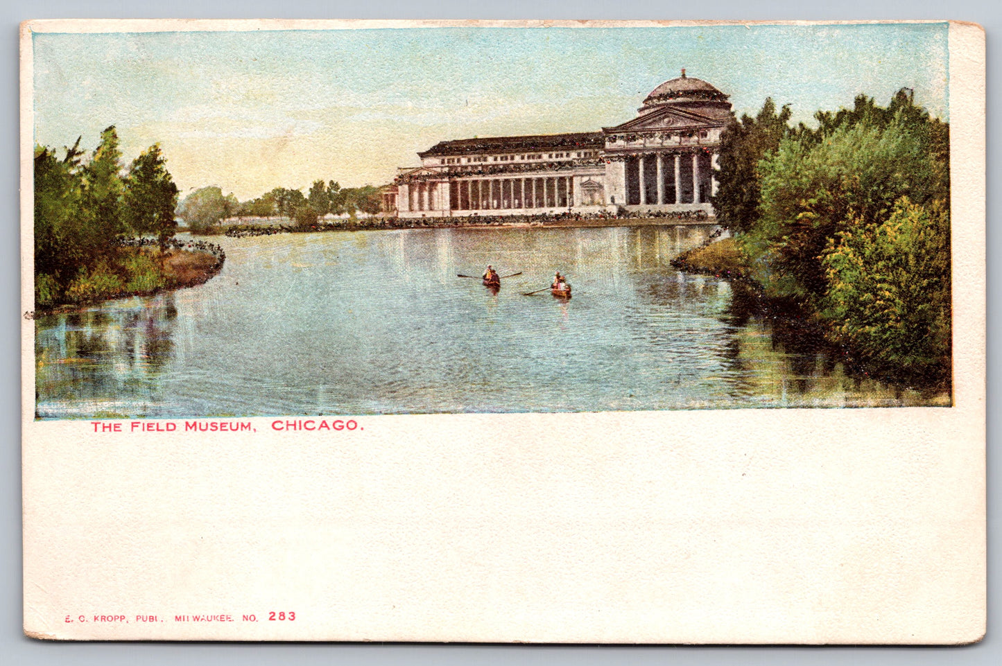 Postcard IL Illinois Chicago Field Museum Early 1900s Undivided Unused