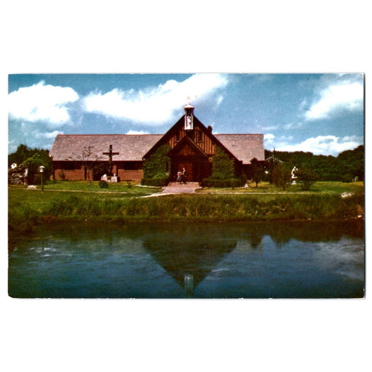Virginia Beach VA Virginia Star of the Sea Catholic Church Chrome Postcard