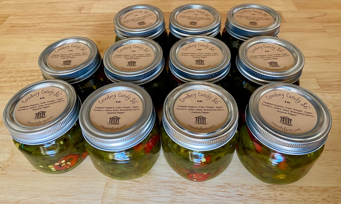 Candied Jalapenos - Cowboy Candy 8 oz