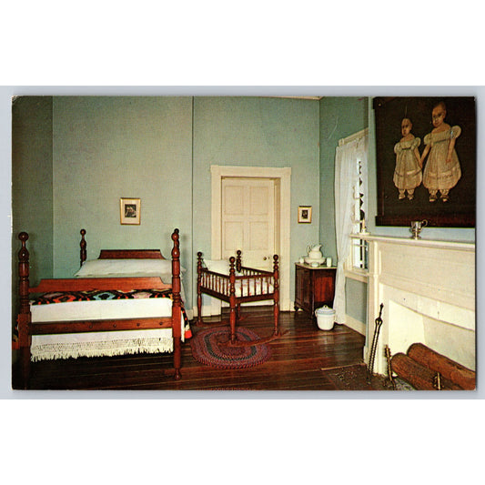 Nashville TN Tennessee Hermitage Andrew Jackson's Home Nursery Chrome Postcard