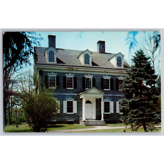 Philadelphia PA Pennsylvania Upsala Home Historic Federal Architecture Postcard