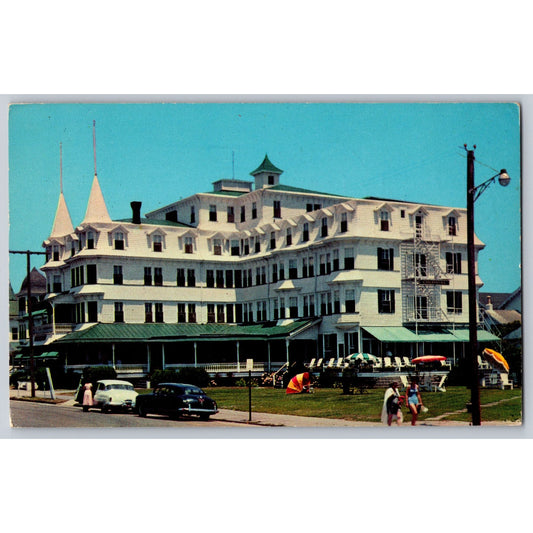 Cape May NJ New Jersey The Colonial Hotel Chrome Postcard Used 1963
