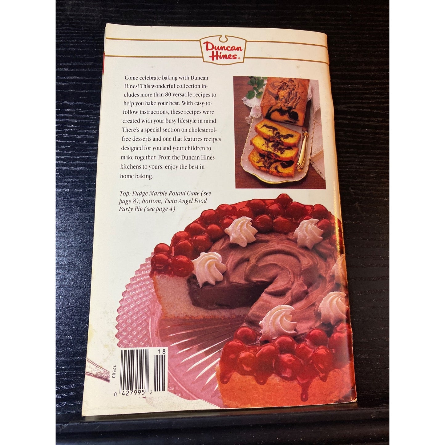 Duncan Hines Favorite Recipes Vol 5 April 1990 No 18 Cookbook Booklet