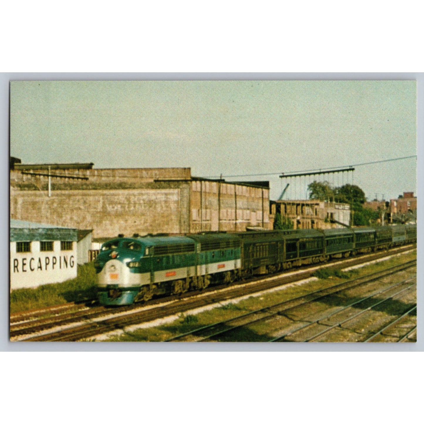 Atlanta GA The Georgian Nashville Chattanooga & St Louis Railroads 1956 Postcard