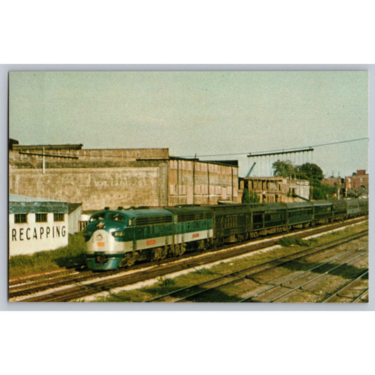 Atlanta GA The Georgian Nashville Chattanooga & St Louis Railroads 1956 Postcard