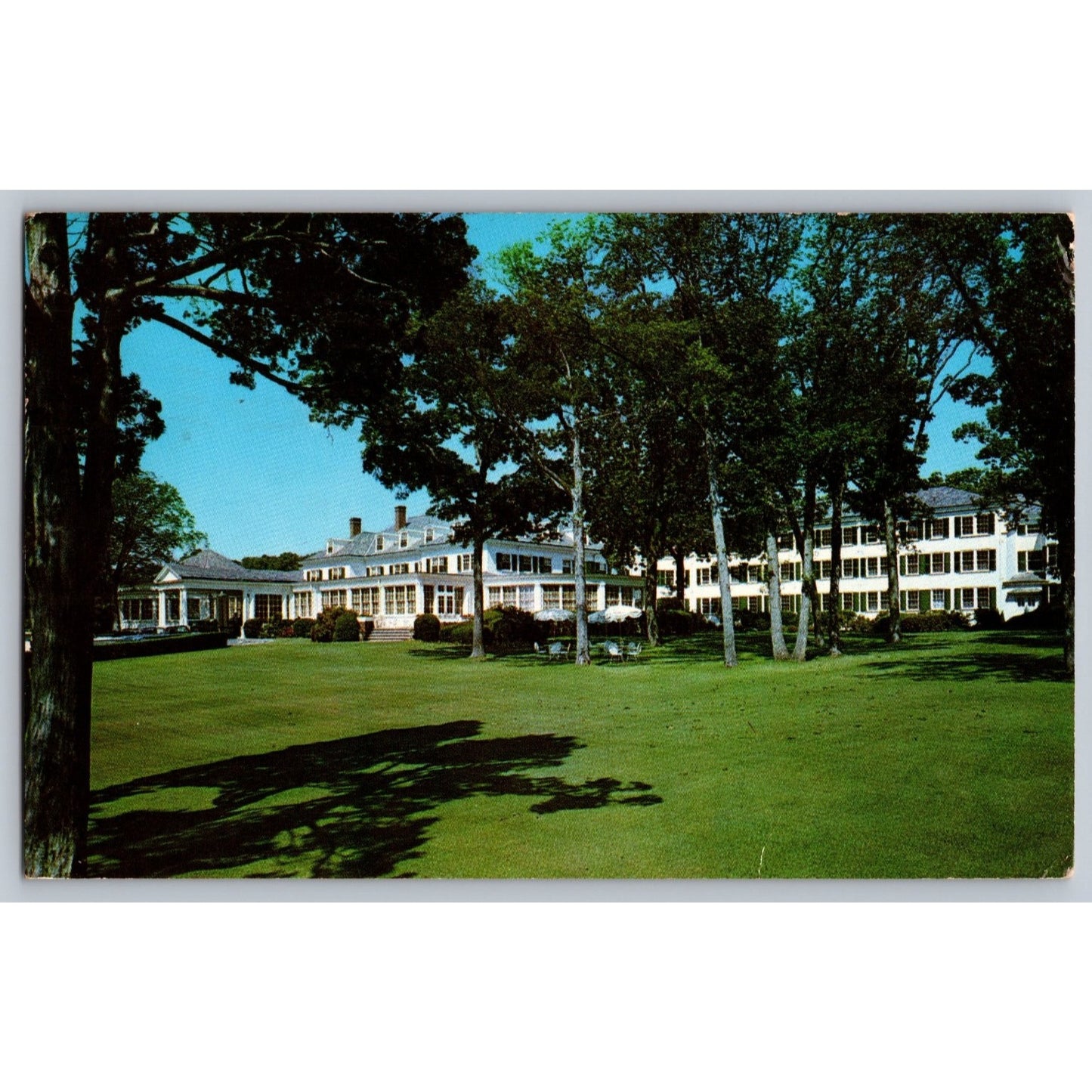 Absecon NJ New Jersey Seaview Country Club Golf Resort 1961 Chrome Postcard